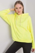Bluza Damska Model EM-BL-ES-21-525.10 Fluo Yellow - Ex Moda Ex Moda Bluza Damska Model EM-BL-ES-21-525.10 Fluo Yellow - Ex Moda Ex Moda
