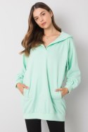 Bluza Damska Model EM-BL-ES-21-528.12X Mint - Ex Moda Ex Moda Bluza Damska Model EM-BL-ES-21-528.12X Mint - Ex Moda Ex Moda
