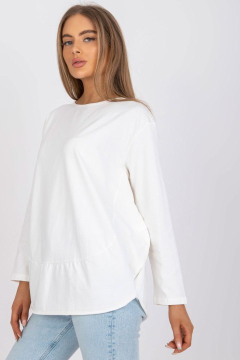 Bluzka Model EM-BZ-611.61P Ecru - Ex Moda Ex Moda Bluzka Model EM-BZ-611.61P Ecru - Ex Moda Ex Moda