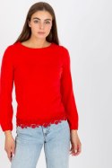 Bluzka Model LK-BZ-506786.58P Red - Lakerta Lakerta Bluzka Model LK-BZ-506786.58P Red - Lakerta Lakerta