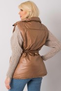Kamizelka Model EM-KZ-611.40X Brown - Ex Moda Ex Moda Kamizelka Model EM-KZ-611.40X Brown - Ex Moda Ex Moda