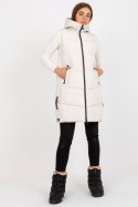 Kamizelka Model NM-KZ-P22-6608.98P Ecru - NM NM Kamizelka Model NM-KZ-P22-6608.98P Ecru - NM NM