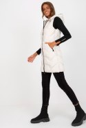 Kamizelka Model NM-KZ-P22-6618.92P Light Beige - NM NM Kamizelka Model NM-KZ-P22-6618.92P Light Beige - NM NM