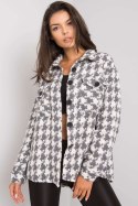 Koszula Damska Model EM-KS-178.34 White/Grey - Ex Moda Ex Moda Koszula Damska Model EM-KS-178.34 White/Grey - Ex Moda Ex Moda