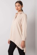 Koszula Damska Model EM-KS-556-1.11 Beige - Ex Moda Ex Moda Koszula Damska Model EM-KS-556-1.11 Beige - Ex Moda Ex Moda