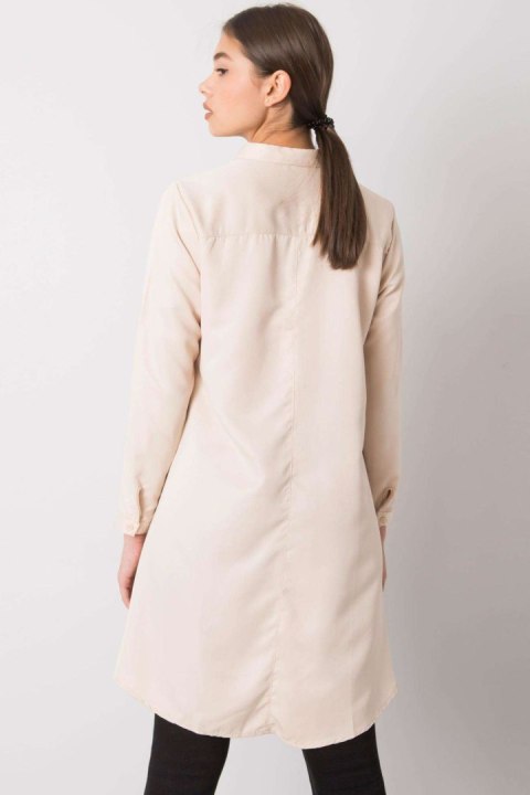 Koszula Damska Model EM-KS-556-1.11 Beige - Ex Moda Ex Moda Koszula Damska Model EM-KS-556-1.11 Beige - Ex Moda Ex Moda