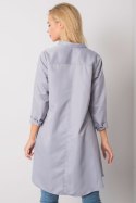 Koszula Damska Model EM-KS-556-1.11 Grey - Ex Moda Ex Moda Koszula Damska Model EM-KS-556-1.11 Grey - Ex Moda Ex Moda