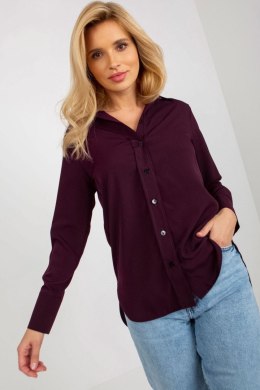 Koszula Damska Model LK-KS-508148.12P Dark Violet - Lakerta Lakerta
