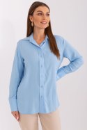 Koszula Damska Model LK-KS-509094.93P Light Blue - Lakerta Lakerta Koszula Damska Model LK-KS-509094.93P Light Blue - Lakerta Lakerta