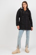 Kurtka Damska Model NM-KR-L22-9872.93 Black/Beige - NM NM Kurtka Damska Model NM-KR-L22-9872.93 Black/Beige - NM NM