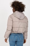 Kurtka Damska Model NM-KR-P21-7930.15 Light Grey - NM NM Kurtka Damska Model NM-KR-P21-7930.15 Light Grey - NM NM