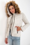 Kurtka Damska Model NM-KR-P22-6627.18P White - NM NM Kurtka Damska Model NM-KR-P22-6627.18P White - NM NM