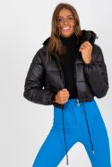 Kurtka Damska Model NM-KR-P22-6630-1.63P Black - NM NM Kurtka Damska Model NM-KR-P22-6630-1.63P Black - NM NM