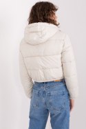 Kurtka Damska Model NM-KR-P22-6630-12.99P Light Beige - NM NM Kurtka Damska Model NM-KR-P22-6630-12.99P Light Beige - NM NM