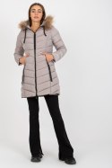 Kurtka Damska Model NM-KR-P22-6678-1.18P Dark Beige - NM NM