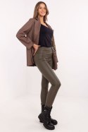 Legginsy Model NM-LG-TR1853.23 Khaki - NM NM Legginsy Model NM-LG-TR1853.23 Khaki - NM NM