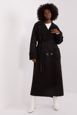 Płaszcz Damski Model LK-PL-509460.00P Black - Lakerta Lakerta