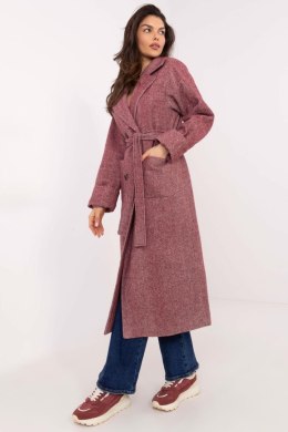 Płaszcz Damski Model LK-PL-509835.19 Bordo - Lakerta Lakerta
