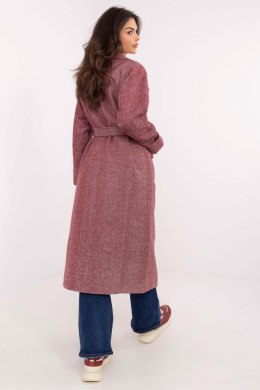 Płaszcz Damski Model LK-PL-509835.19 Bordo - Lakerta Lakerta