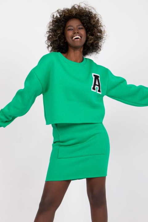 Spódnica Komplet Model EM-KMPL-721.69 Green - Ex Moda Ex Moda Spódnica Komplet Model EM-KMPL-721.69 Green - Ex Moda Ex Moda