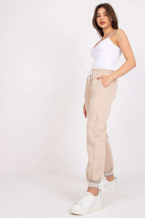 Spodnie Dresowe Model EM-DR-712-1.66P Beige - Ex Moda Ex Moda Spodnie Dresowe Model EM-DR-712-1.66P Beige - Ex Moda Ex Moda