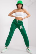 Spodnie Dresowe Model EM-DR-712-1.66P Dark Green - Ex Moda Ex Moda Spodnie Dresowe Model EM-DR-712-1.66P Dark Green - Ex Moda Ex Moda