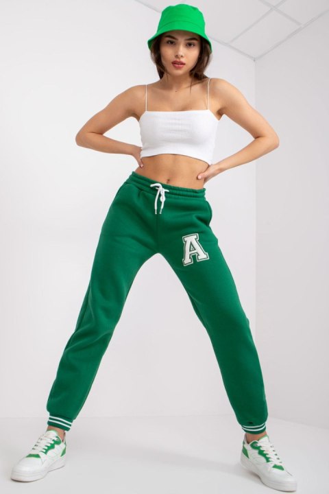 Spodnie Dresowe Model EM-DR-712-1.66P Dark Green - Ex Moda Ex Moda Spodnie Dresowe Model EM-DR-712-1.66P Dark Green - Ex Moda Ex Moda