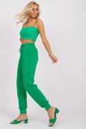 Spodnie Dresowe Model EM-DR-712.39P Green - Ex Moda Ex Moda Spodnie Dresowe Model EM-DR-712.39P Green - Ex Moda Ex Moda