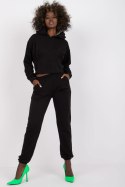Spodnie Komplet Model EM-KMPL-378.04 Black - Ex Moda Ex Moda Spodnie Komplet Model EM-KMPL-378.04 Black - Ex Moda Ex Moda
