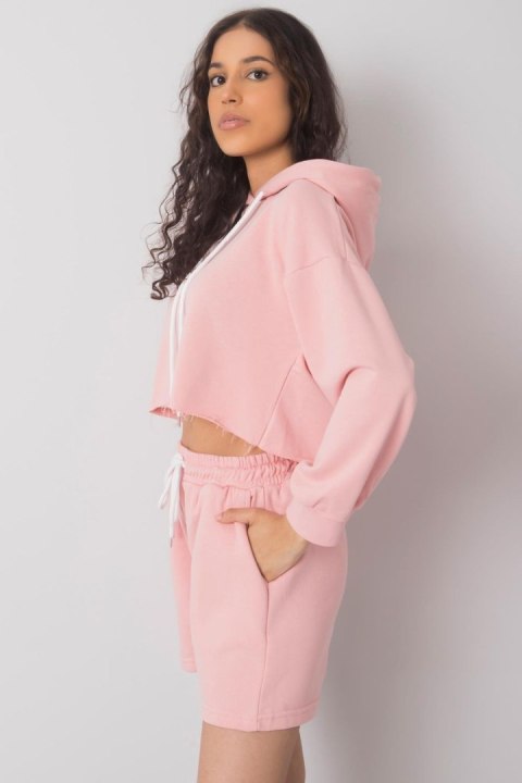 Spodnie Komplet Model EM-KMPL-581.07P Light Pink - Ex Moda Ex Moda Spodnie Komplet Model EM-KMPL-581.07P Light Pink - Ex Moda Ex Moda