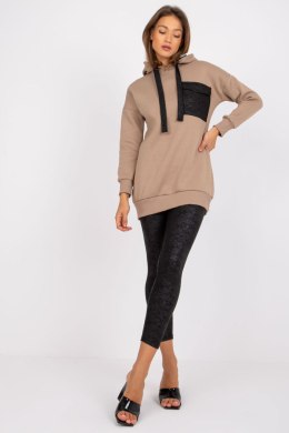 Spodnie Komplet Model EM-KMPL-615.33 Dark Beige - Ex Moda Ex Moda