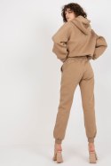 Spodnie Komplet Model EM-KMPL-659.32 Dark Beige - Ex Moda Ex Moda Spodnie Komplet Model EM-KMPL-659.32 Dark Beige - Ex Moda Ex Moda