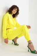 Spodnie Komplet Model EM-KMPL-747.06P Fluo Yellow - Ex Moda Ex Moda Spodnie Komplet Model EM-KMPL-747.06P Fluo Yellow - Ex Moda Ex Moda