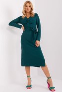 Sukienka Model LK-SK-509456.99 Dark Green - Lakerta Lakerta Sukienka Model LK-SK-509456.99 Dark Green - Lakerta Lakerta