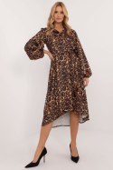 Sukienka Model LK-SK-509790.25 Camel - Lakerta Lakerta Sukienka Model LK-SK-509790.25 Camel - Lakerta Lakerta