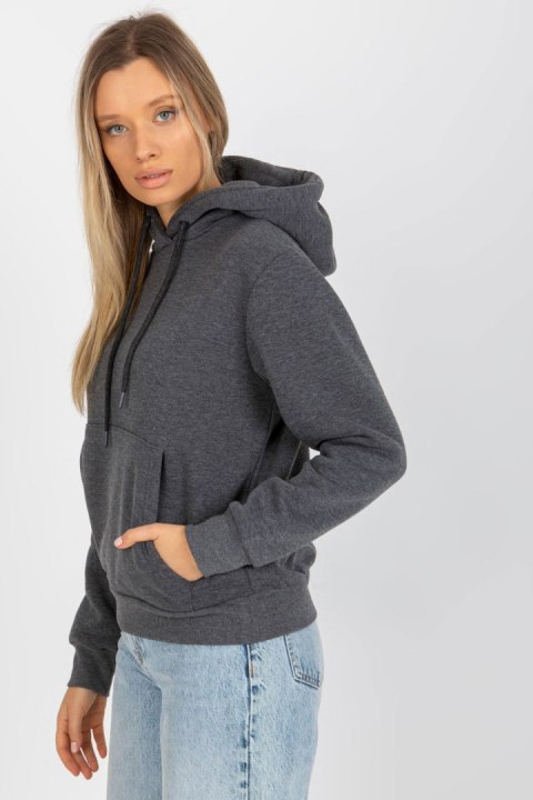 Bluza Damska Model CT-BL-F-621124.98P Dark Grey - Rue Paris Rue Paris Bluza Damska Model CT-BL-F-621124.98P Dark Grey - Rue Paris Rue Paris