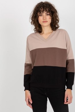 Bluza Damska Model RV-BL-8328.34X Black/Beige - Rue Paris Rue Paris
