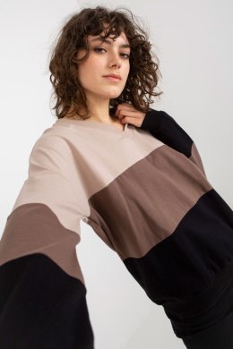 Bluza Damska Model RV-BL-8328.34X Black/Beige - Rue Paris Rue Paris