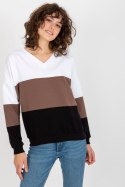 Bluza Damska Model RV-BL-8328.72 White/Black - Rue Paris Rue Paris Bluza Damska Model RV-BL-8328.72 White/Black - Rue Paris Rue Paris