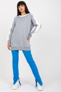 Bluza Damska Model RV-TU-8231.78P Grey - Rue Paris Rue Paris Bluza Damska Model RV-TU-8231.78P Grey - Rue Paris Rue Paris