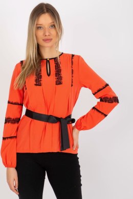 Bluzka Model LK-BZ-506122.35X Orange - Lakerta Lakerta