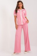Bluzka Model LK-BZ-509610.42 Pink - Lakerta Lakerta Bluzka Model LK-BZ-509610.42 Pink - Lakerta Lakerta