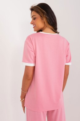 Bluzka Model LK-BZ-509610.42 Pink - Lakerta Lakerta