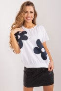 Bluzka Model RV-BZ-9628.22X White/Navy - Rue Paris Rue Paris Bluzka Model RV-BZ-9628.22X White/Navy - Rue Paris Rue Paris