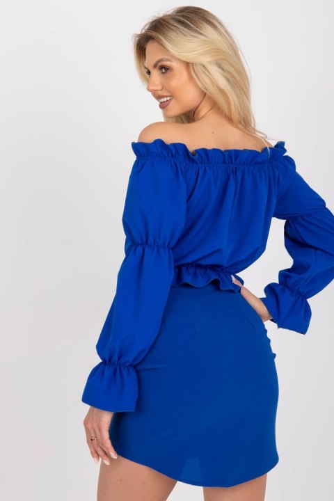 Bluzka Model WN-BZ-3108.53 Cobalt - Rue Paris Rue Paris Bluzka Model WN-BZ-3108.53 Cobalt - Rue Paris Rue Paris
