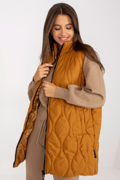 Kamizelka Model AP-KZ-RP01.00P Light Brown - Rue Paris Rue Paris