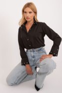 Koszula Damska Model LK-KS-509574.71 Black - Lakerta Lakerta Koszula Damska Model LK-KS-509574.71 Black - Lakerta Lakerta
