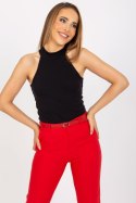 Koszulka Top Model RV-TP-8009.16 Black - Rue Paris Rue Paris Koszulka Top Model RV-TP-8009.16 Black - Rue Paris Rue Paris