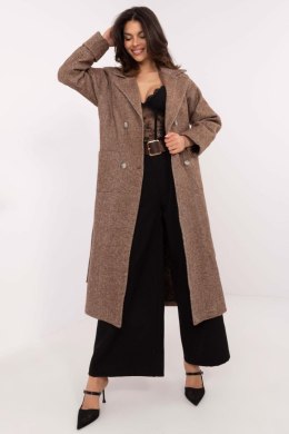 Płaszcz Damski Model LK-PL-509835.18P Brown - Lakerta Lakerta