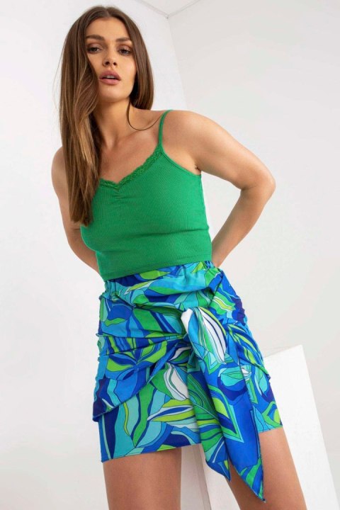 Spódnica Model WN-SD-1605.48P Blue - Rue Paris Rue Paris Spódnica Model WN-SD-1605.48P Blue - Rue Paris Rue Paris